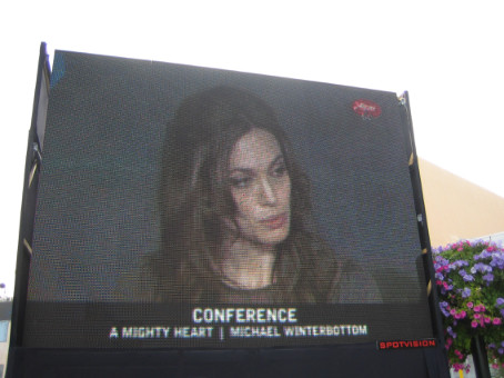 Angelina Jolie at the Mighty Heart press conference
