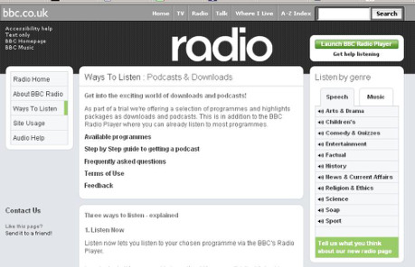 BBC Podcasts and Downloads