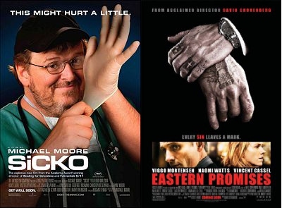 Sicko and Eastern Promises