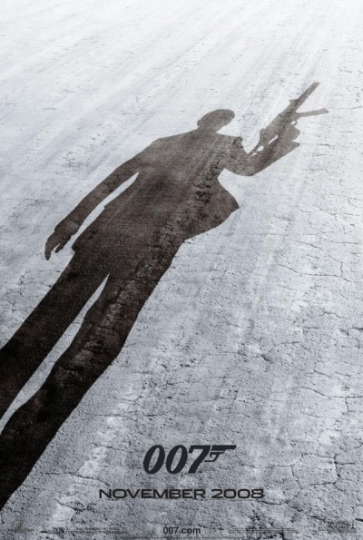 Quantum of Solace teaser poster
