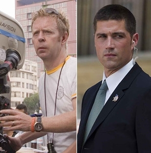 Pete Travis (left) and Matthew Fox (right)