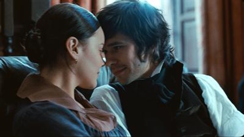 Abbie Cornish and Ben Wishaw in Bright Star