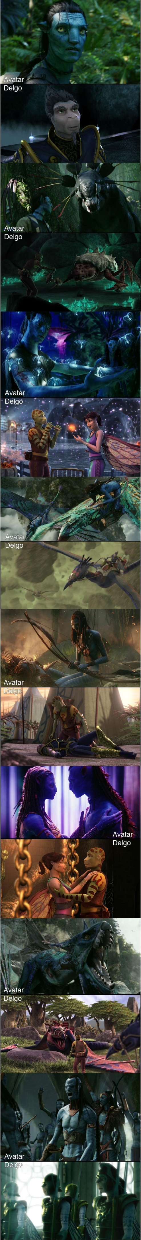 Avatar vs Delgo 2