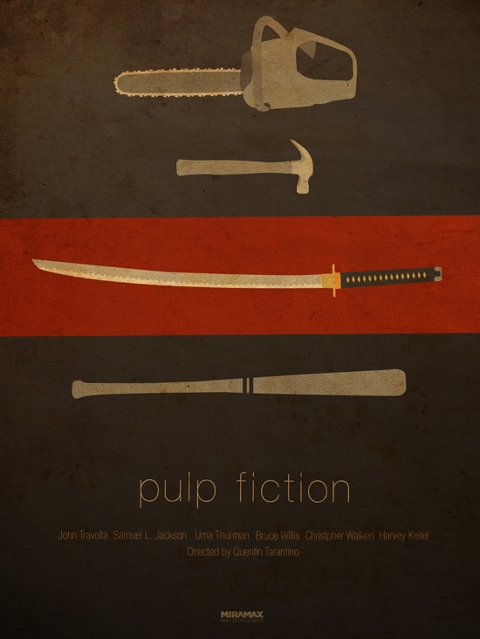 Alternative Pulp Fiction Poster. By Ambrose Heron On 02/01/2010 · Leave a 