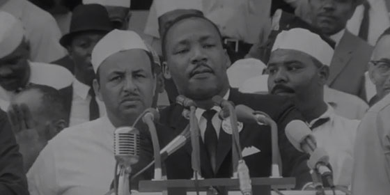 MLK at March on Washington