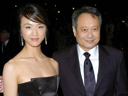 Tang Wei and Ang Lee at the LFF Gala screening of Lust, Caution