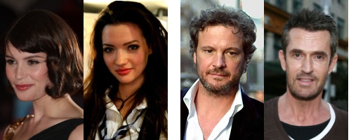 Gemma Arterton & Talulah Riley / Colin Firth & Rupert Everett