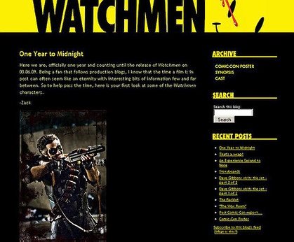 Watchmen photos and blog