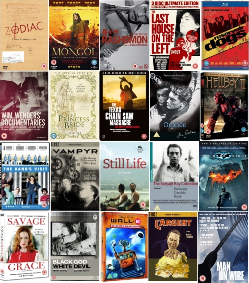 Best DVD releases of 2008 