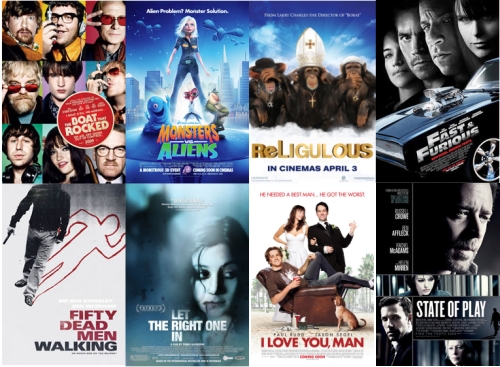 UK Cinema Releases April 2009