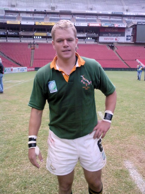 Matt Damon as Francois Pienaar