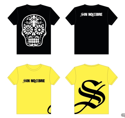Sin Nombre 4 t-shirts