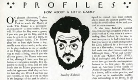 Kubrick New Yorker profile