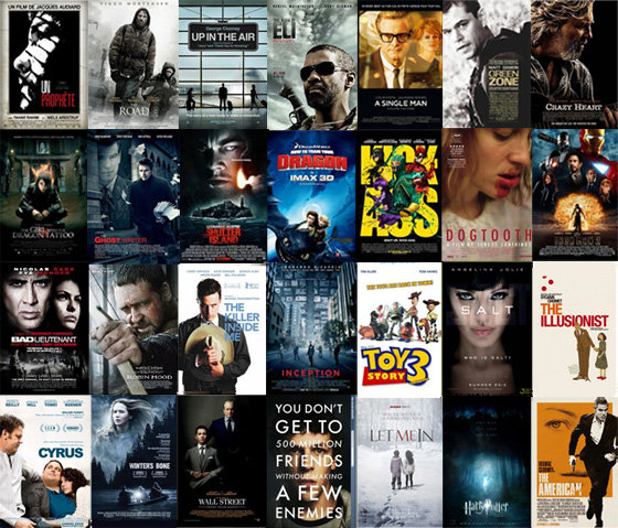 UK Cinema Releases 2010